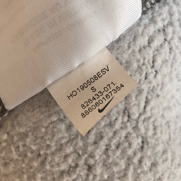 Nike navy blue tag hoodie sweater distressed faded club fleece pullover - Picture 14 of 16